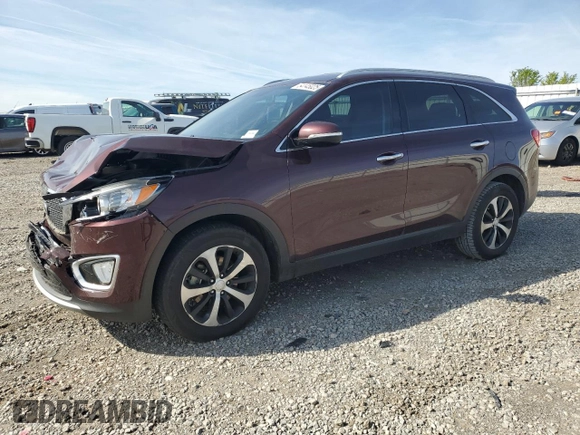 2016 Kia Sorento EX with VIN 5XYPH4A53GG127080, listed as a Copart auction lot 54145025 with 78,814 mi miles and Salvage title. Bid and sale history available at DreamBid. Image 1.