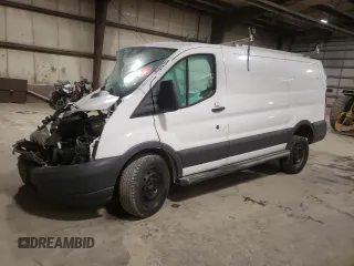 2018 Ford Transit with VIN 1FTYR1ZM0JKB37885, listed as a Copart auction lot 41970135 with Not Provided miles and Salvage Title. Bid and sale history available at carsss.com. Image 1.