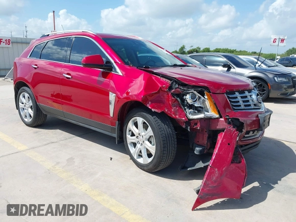 2015 Cadillac SRX Premium Collection with VIN 3GYFNDE35FS569153, listed as a IAAI auction lot 42540914 with 139,823 mi miles and . Bid and sale history available at DreamBid. Image 1.