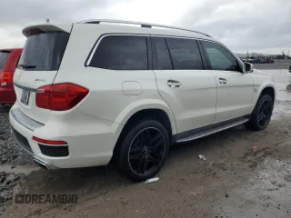 2015 Mercedes-Benz GL-Class GL 63 AMG with VIN 4JGDF7EE6FA450618, listed as a Copart auction lot 46847075 with 146,557 mi miles and Clean Title. Bid and sale history available at carsss.com. Image 3.