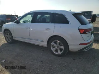 2023 Audi Q7 Premium Plus with VIN WA1LCBF77PD001213, listed as a Copart auction lot 50259205 with 33,072 mi miles and Salvage title. Bid and sale history available at DreamBid. Image 2.