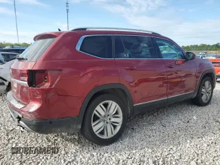 2018 Volkswagen Atlas SEL Premium with VIN 1V2NR2CA4JC575843, listed as a Copart auction lot 54007065 with 114,873 mi miles and Salvage title. Bid and sale history available at DreamBid. Image 3.