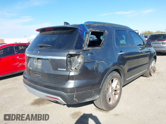 2016 Ford Explorer Limited with VIN 1FM5K7FH8GGB61814, listed as a IAAI auction lot 41044088 with 113,827 mi miles and . Bid and sale history available at DreamBid. Image 4.