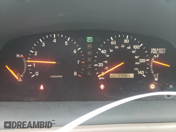 1999 Lexus ES 300 Luxury Sport Sdn with VIN JT8BF28G5X5067113, listed as a Copart auction lot 41592495 with 114,851 mi miles and Salvage Title. Bid and sale history available at carsss.com. Image 9.