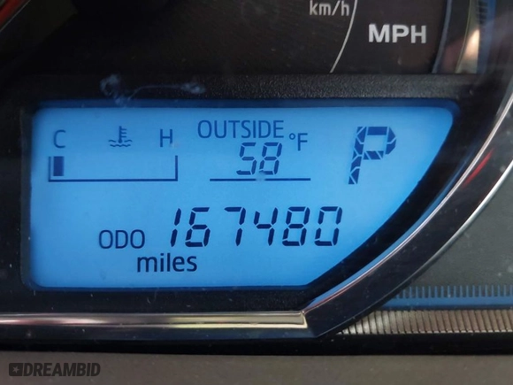 2013 Toyota RAV4 Limited with VIN 2T3DFREV8DW070338, listed as a IAAI auction lot 42026022 with 167,480 mi miles. Bid and sale history available at carsss.com. Image 15.