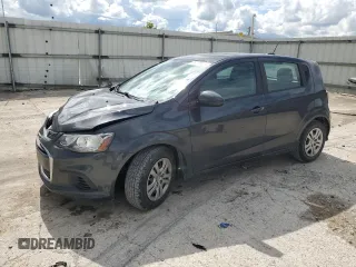 2020 Chevrolet Sonic LT with VIN 1G1JG6SB7L4129019, listed as a Copart auction lot 56726545 with 50,937 mi miles and Salvage title. Bid and sale history available at DreamBid. Image 1.