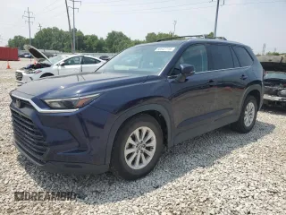 2024 Toyota Highlander XLE with VIN 5TDAAAB53RS040891, listed as a Copart auction lot 60547715 with 27,235 mi miles and Salvage title. Bid and sale history available at DreamBid. Image 1.