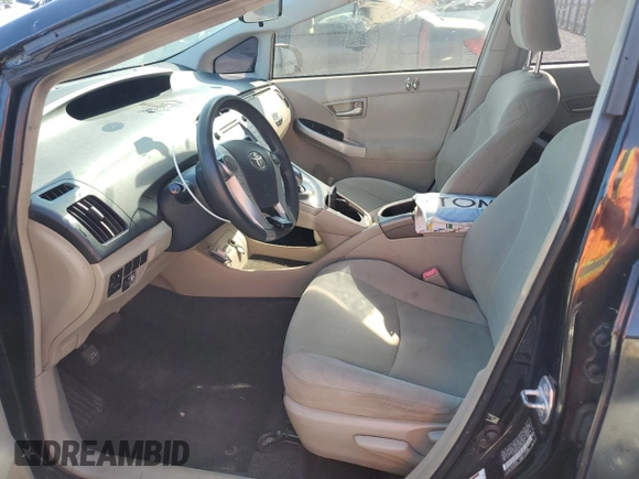 2012 Toyota Prius One with VIN JTDKN3DU2C5394648, listed as a Copart auction lot 53794065 with 235,539 mi miles and Salvage Title. Bid and sale history available at DreamBid. Image 7.