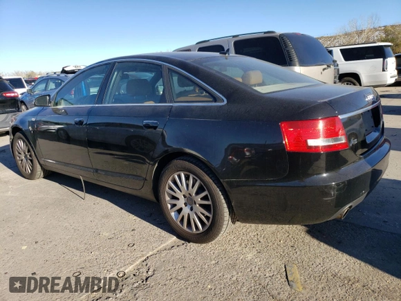 2007 Audi A6 3.2L with VIN WAUDH74F17N104623, listed as a Copart auction lot 80537904 with 123,152 mi miles and Salvage Title. Bid and sale history available at carsss.com. Image 2.