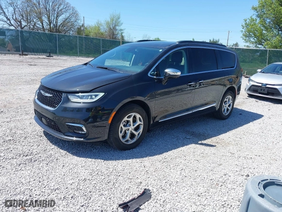 2023 Chrysler Pacifica Limited with VIN 2C4RC3GG4PR565998, listed as a IAAI auction lot 41979262 with 16,697 mi miles. Bid and sale history available at carsss.com. Image 20.