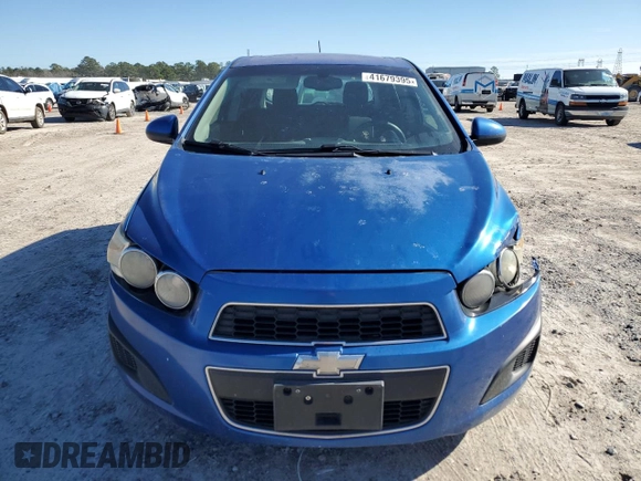 2016 Chevrolet Sonic LT with VIN 1G1JC6SB2G4184317, listed as a Copart auction lot 41679395 with 98,067 mi miles and Salvage Title. Bid and sale history available at carsss.com. Image 5.
