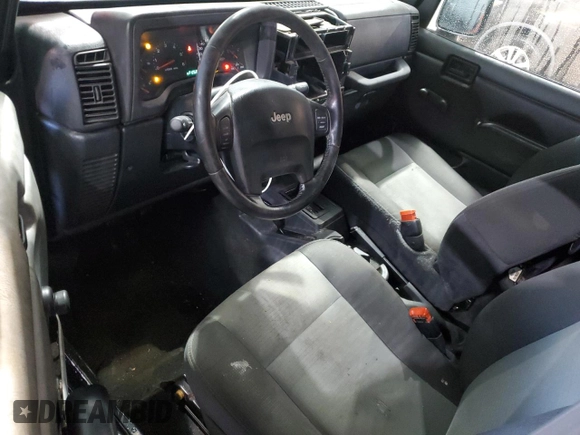 2005 Jeep Wrangler Unlimited with VIN 1J4FA44SX5P315486, listed as a Copart auction lot 46854145 with 199,585 mi miles and Salvage Title. Bid and sale history available at carsss.com. Image 8.
