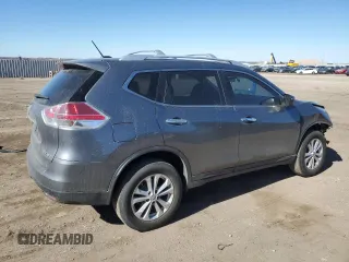 2016 Nissan Rogue S with VIN JN8AT2MV2GW146280, listed as a Copart auction lot 46888375 with 123,152 mi miles and Salvage Title. Bid and sale history available at carsss.com. Image 3.