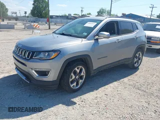 2020 Jeep Compass Limited with VIN 3C4NJCCB2LT179702, listed as a IAAI auction lot 39664511 with 85,090 mi miles and . Bid and sale history available at DreamBid. Image 16.