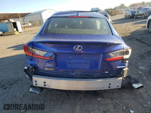 2017 Lexus RC with VIN JTHSM5BCXH5003762, listed as a Copart auction lot 83237814 with 0 mi miles and Salvage Title. Bid and sale history available at carsss.com. Image 6.