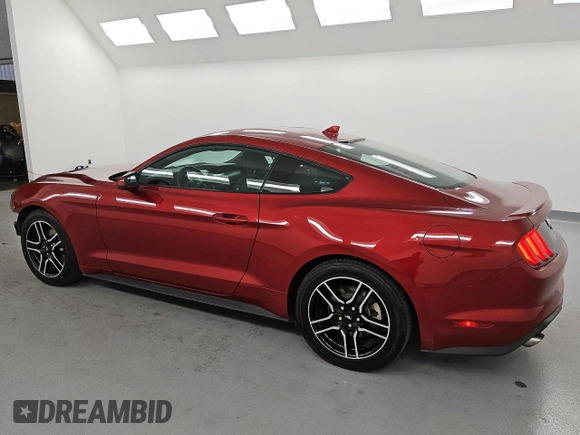 2020 Ford Mustang EcoBoost with VIN 1FA6P8TH9L5187158, listed as a Copart auction lot 56923945 with 41,021 mi miles and Clean title. Bid and sale history available at DreamBid. Image 2.