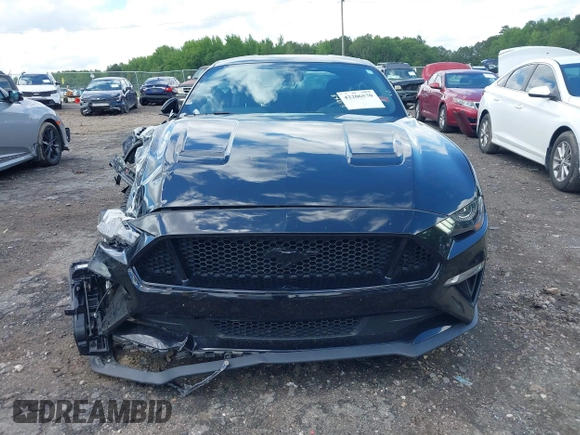 2020 Ford Mustang GT with VIN 1FA6P8CF3L5168510, listed as a IAAI auction lot 42206570 with 34,418 mi miles and . Bid and sale history available at DreamBid. Image 12.