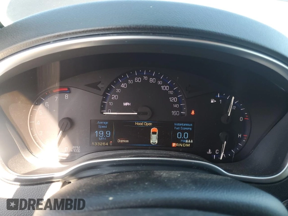 2015 Cadillac SRX Premium Collection with VIN 3GYFNGE34FS616268, listed as a Copart auction lot 44081835 with 133,264 mi miles and Salvage Title. Bid and sale history available at carsss.com. Image 9.