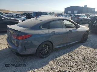 2020 BMW 2 Series M235i xDrive with VIN WBA13AL01L7F72414, listed as a Copart auction lot 62427215 with Not provided miles and Salvage title. Bid and sale history available at DreamBid. Image 3.