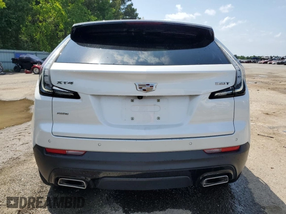 2023 Cadillac XT4 AWD Sport с VIN 1GYFZFR46PF209320, выставлен на аукционе Copart как лот 55662565 с пробегом 25 665 миль миль и Списание • Salvage title. История ставок и продаж доступна на DreamBid. Изображение 6.