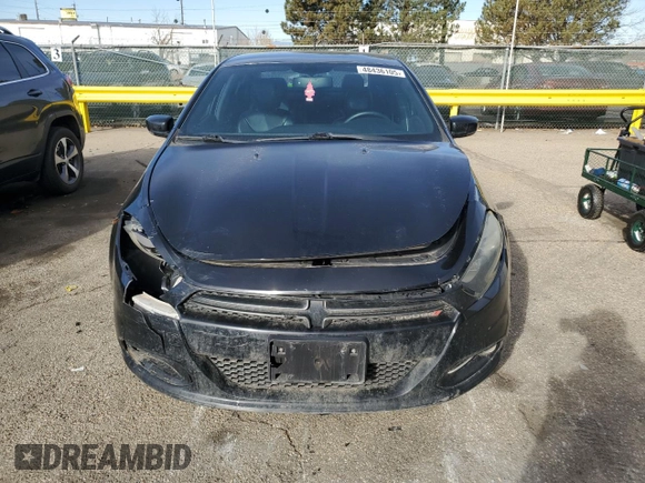 2015 Dodge Dart GT with VIN 1C3CDFEB5FD225096, listed as a Copart auction lot 48436105 with 127,646 mi miles and Salvage Title. Bid and sale history available at DreamBid. Image 5.