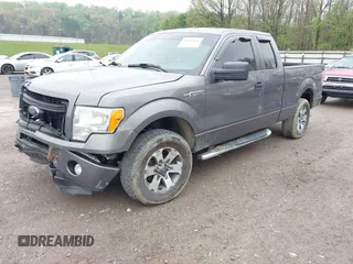 2013 Ford F-150 XL with VIN 1FTFX1EF8DKE38140, listed as a IAAI auction lot 41996035 with 161,332 mi miles. Bid and sale history available at carsss.com. Image 17.