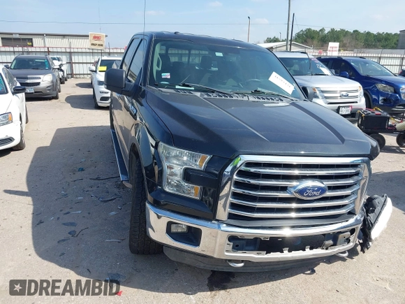 2015 Ford F-150 XLT with VIN 1FTEW1EF4FKD15422, listed as a IAAI auction lot 41593431 with 112,102 mi miles. Bid and sale history available at carsss.com. Image 1.