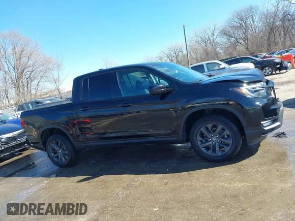 2023 Honda Ridgeline Sport z VIN 5FPYK3F12PB030134, wystawiony jako IAAI lot #41645659 z przebiegiem 17 198 mil mil oraz . Historia ofert i sprzedaży dostępna na DreamBid. Obrazek 14.
