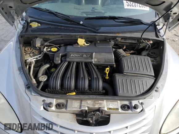2001 Chrysler PT Cruiser with VIN 3C8FY4BB01T550004, listed as a Copart auction lot 53207285 with 141,515 mi miles and Clean title. Bid and sale history available at DreamBid. Image 13.