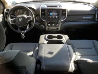 2020 Ram 1500 Big Horn with VIN 1C6RRFBG6LN346059, listed as a Copart auction lot 74730194 with 39,228 mi miles and Salvage Title. Bid and sale history available at carsss.com. Image 8.