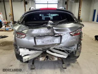 2015 Infiniti QX70 with VIN JN8CS1MW2FM483363, listed as a Copart auction lot 56015284 with 0 mi miles. Bid and sale history available at carsss.com. Image 6.