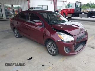 2020 Mitsubishi Mirage SE z VIN ML32F4FJ9LHF02564, wystawiony jako IAAI lot #42599470 z przebiegiem 42 712 mil mil oraz . Historia ofert i sprzedaży dostępna na DreamBid. Obrazek 1.