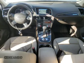 2014 Audi Q5 Premium Plus with VIN WA1LFAFPXEA052219, listed as a Copart auction lot 81892424 with 79,771 mi miles and Salvage title. Bid and sale history available at DreamBid. Image 8.