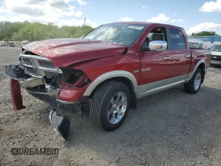 2009 Dodge 1500 Laramie z VIN 1D3HV13T39J502841, wystawiony jako Copart lot #57079625 z przebiegiem 99 130 mil mil oraz Szkoda całkowita • Salvage title. Historia ofert i sprzedaży dostępna na DreamBid. Obrazek 1.