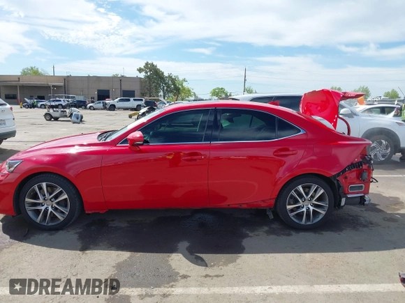 2018 Lexus IS with VIN JTHBA1D29J5074219, listed as a IAAI auction lot 42011062 with 88,566 mi miles. Bid and sale history available at carsss.com. Image 15.