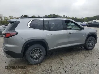 2025 GMC Acadia FWD Elevation z VIN 1GKENKRS6SJ146069, wystawiony jako Copart lot #51299725 z przebiegiem 2 665 mil mil oraz Czysty tytuł • Clean title. Historia ofert i sprzedaży dostępna na DreamBid. Obrazek 3.