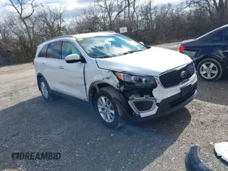 2018 Kia Sorento LX with VIN 5XYPGDA38JG426752, listed as a IAAI auction lot 41741931 with 45,912 mi miles. Bid and sale history available at carsss.com. Image 1.