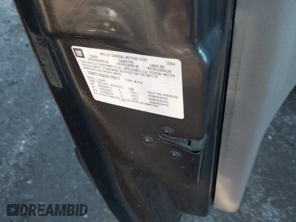 2005 GMC Envoy SLE with VIN 1GKET16SX56139511, listed as a IAAI auction lot 41234171 with Not Provided miles and . Bid and sale history available at DreamBid. Image 9.