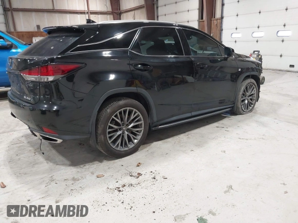 2020 Lexus RX 350 F Sport Performance with VIN 2T2YZMDA0LC235958, listed as a IAAI auction lot 41837023 with 82,525 mi miles and . Bid and sale history available at DreamBid. Image 4.
