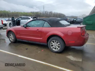 2007 Ford Mustang Deluxe with VIN 1ZVFT84N275353646, listed as a Copart auction lot 51713595 with 189,090 mi miles and Salvage Title. Bid and sale history available at carsss.com. Image 2.