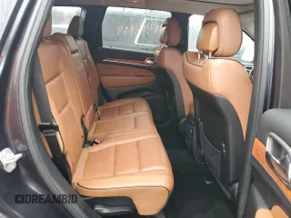 2013 Jeep Grand Cherokee Overland with VIN 1C4RJFCT6DC586933, listed as a Copart auction lot 45499294 with 80,249 mi miles and Salvage Title. Bid and sale history available at carsss.com. Image 10.