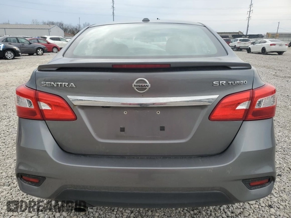 2017 Nissan Sentra SR Turbo with VIN 3N1CB7AP8HY339198, listed as a Copart auction lot 52327655 with Not Provided miles and Salvage Title. Bid and sale history available at DreamBid. Image 6.