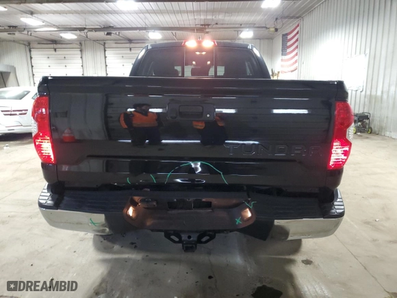 2020 Toyota Tundra 4WD SR with VIN 5TFUY5F14LX935931, listed as a Copart auction lot 88315635 with 42,973 mi miles and Salvage Title. Bid and sale history available at carsss.com. Image 6.