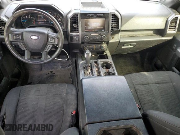 2015 Ford F-150 XLT with VIN 1FTEX1EP4FFC17263, listed as a Copart auction lot 46047445 with 120,574 mi miles and Salvage Title. Bid and sale history available at carsss.com. Image 8.