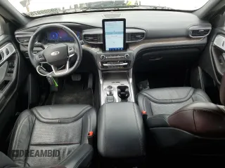 2020 Ford Explorer Platinum с VIN 1FM5K8HC1LGA13358, выставлен на аукционе Copart как лот 59809975 с пробегом 52 012 миль миль и Списание • Salvage title. История ставок и продаж доступна на DreamBid. Изображение 8.
