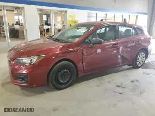 2017 Subaru Impreza with VIN 4S3GTAA68H1744854, listed as a Copart auction lot 75814254 with 120,758 mi miles and Clean Title. Bid and sale history available at carsss.com. Image 1.