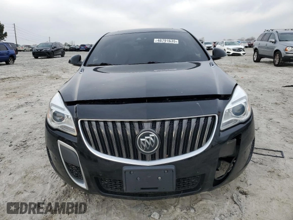 2016 Buick Regal GS with VIN 2G4GU5GX0G9134327, listed as a Copart auction lot 48791635 with 118,505 mi miles and Salvage Title. Bid and sale history available at carsss.com. Image 5.