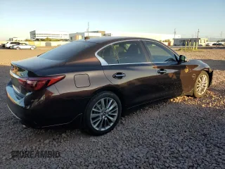 2018 Infiniti Q50 Sport z VIN JN1EV7AP9JM351062, wystawiony jako Copart lot #54391635 z przebiegiem 111 359 mil mil oraz Szkoda całkowita • Salvage title. Historia ofert i sprzedaży dostępna na DreamBid. Obrazek 3.