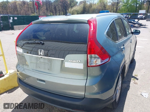 2012 Honda CR-V EX-L with VIN 2HKRM4H75CH625148, listed as a IAAI auction lot 42144646 with 126,269 mi miles. Bid and sale history available at carsss.com. Image 4.