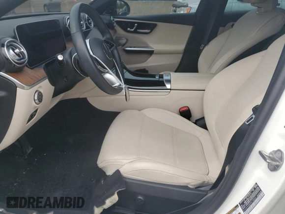 2023 Mercedes-Benz C 300 with VIN W1KAF4HBXPR118553, listed as a Copart auction lot 70564844 with 16,820 mi miles and Salvage Title. Bid and sale history available at DreamBid. Image 7.
